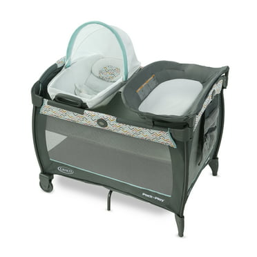 Graco Baby Pack 'n Play Quick Connect Portable Bouncer Bassinet Playard Albie 